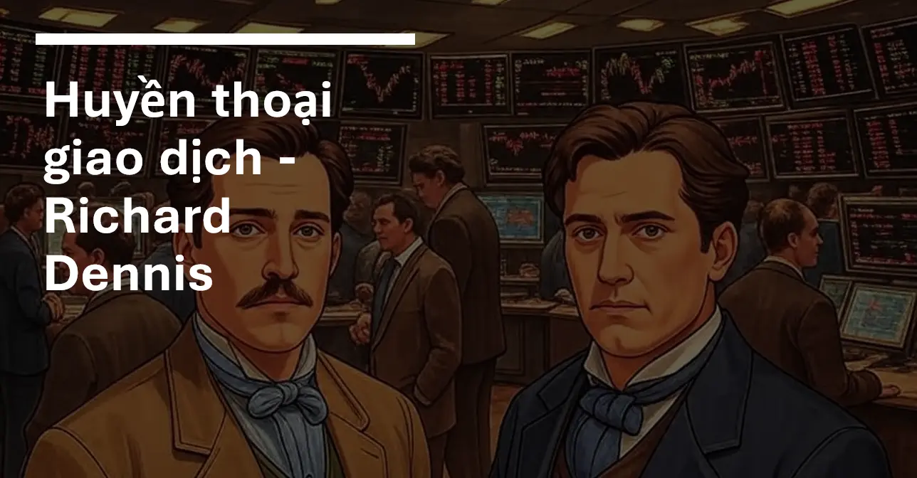 Huyền thoại giao dịch - Tập 1: Richard Dennis và hệ thống giao dịch huyền thoại sinh ra từ vụ cá cược